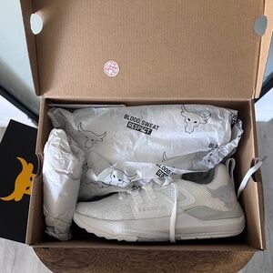 Under Armour Project Rock BSR Shoes White